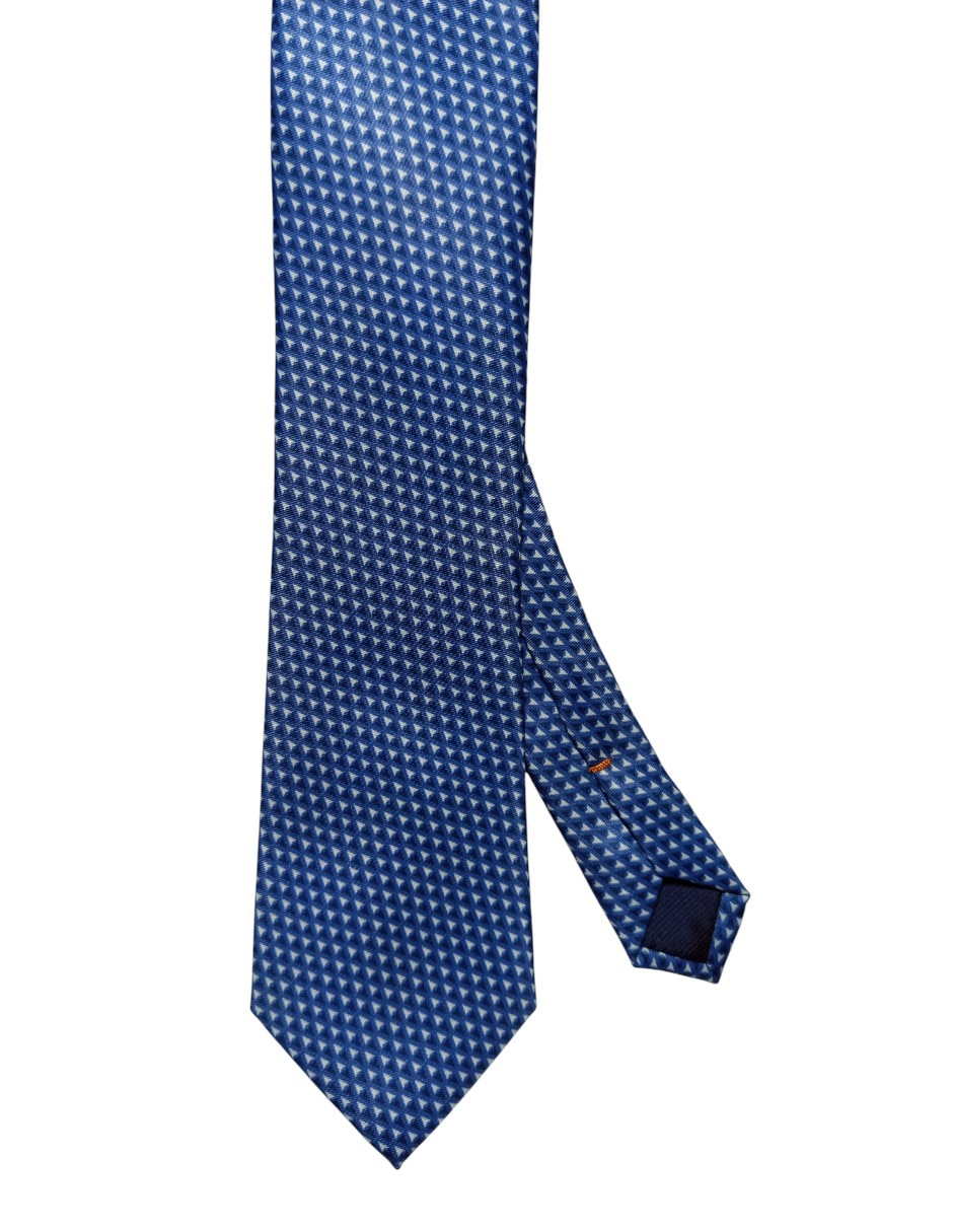Corbata regular de seda estampada para hombre Corbata regular de seda estampada para hombre