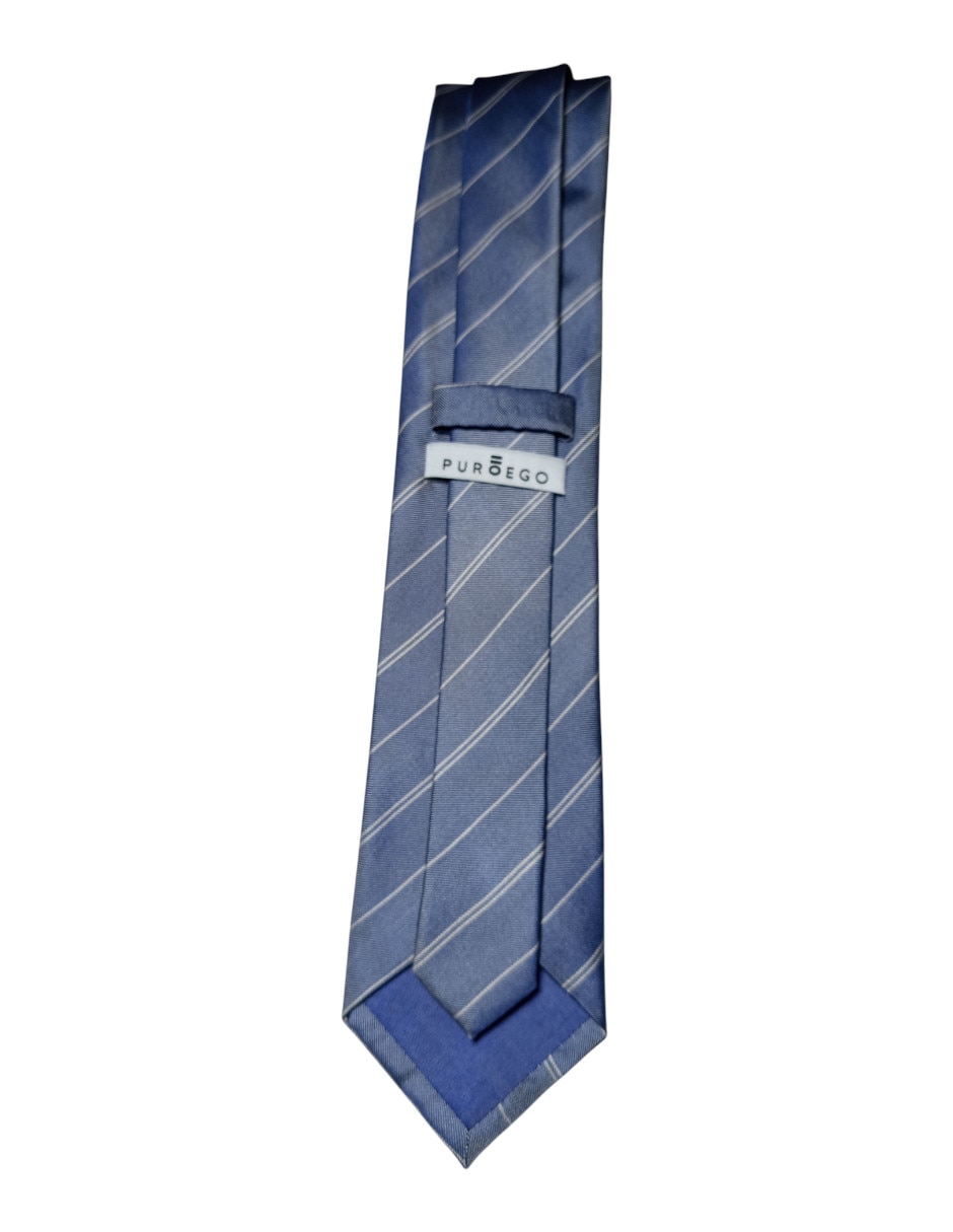 Corbata a rayas regular seda 2