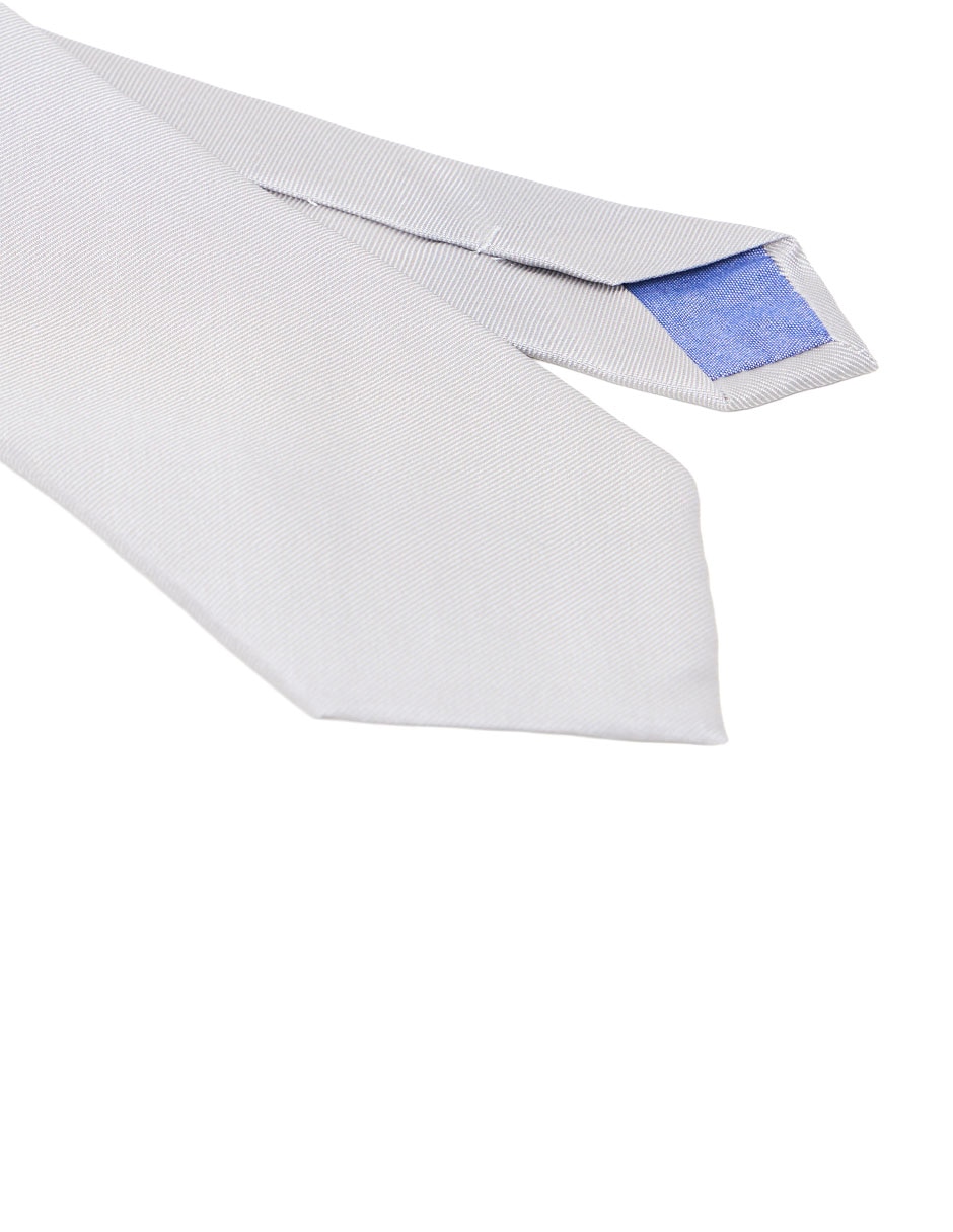 Corbata puroego regular de seda estampado gráfico para hombre