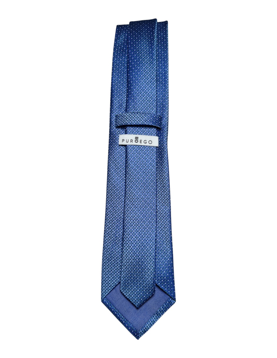 Corbata regular de seda estampado para hombre 3
