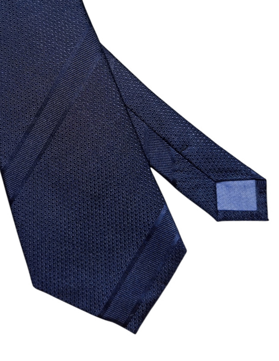 Corbata regular de seda estampado gráfico para hombre 3
