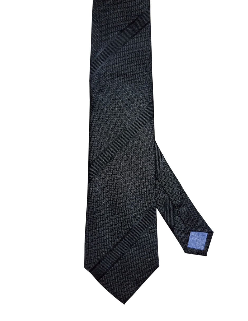 Corbata regular de seda estampado gráfico para hombre Corbata regular de seda estampado gráfico para hombre