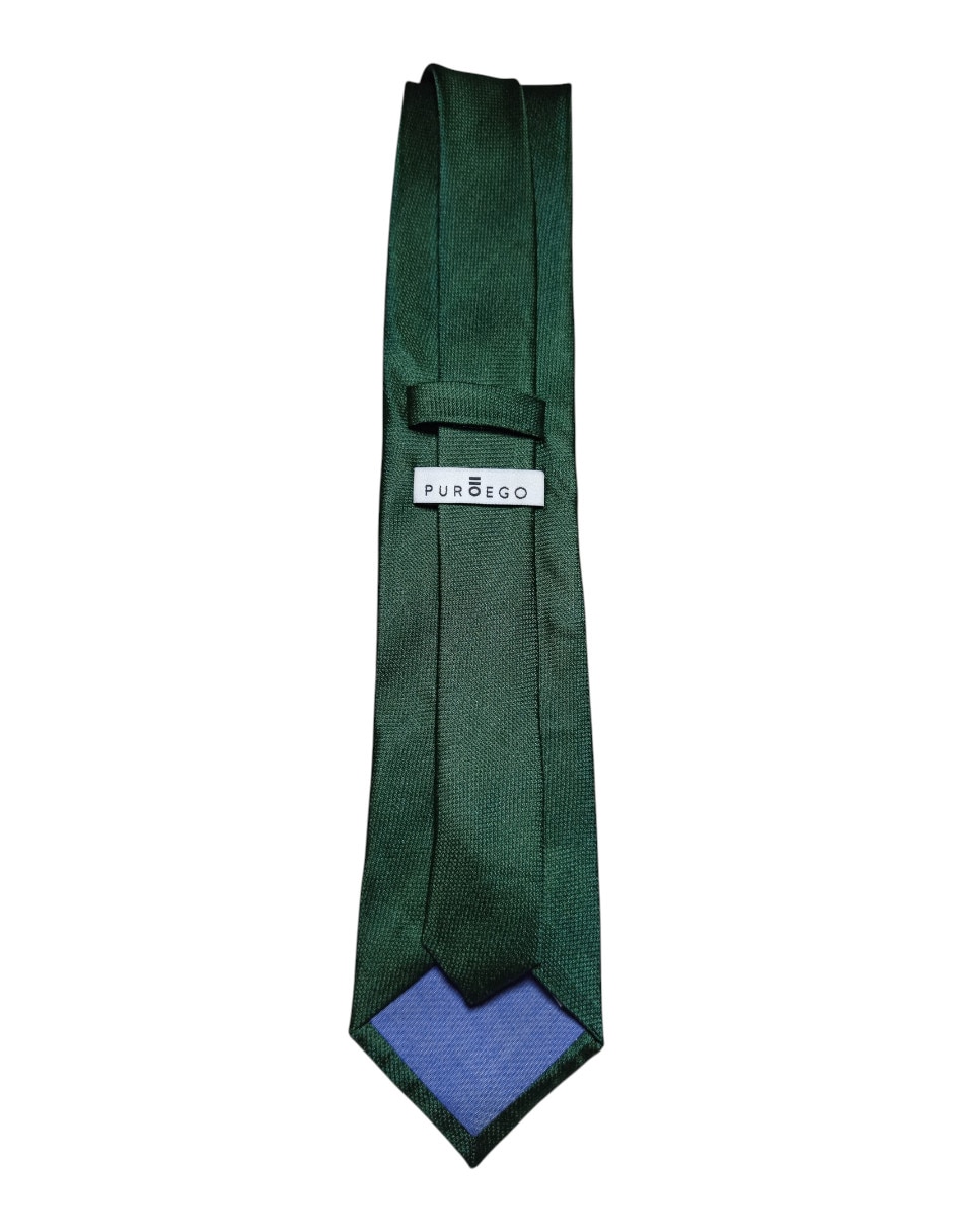 Corbata regular de seda estampada para hombre 2