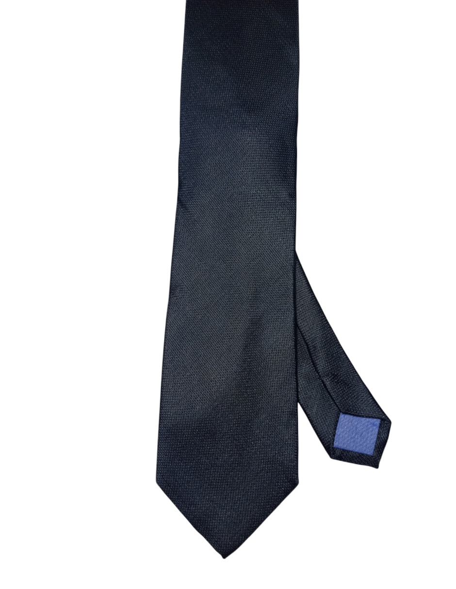 Corbata regular de seda estampada para hombre