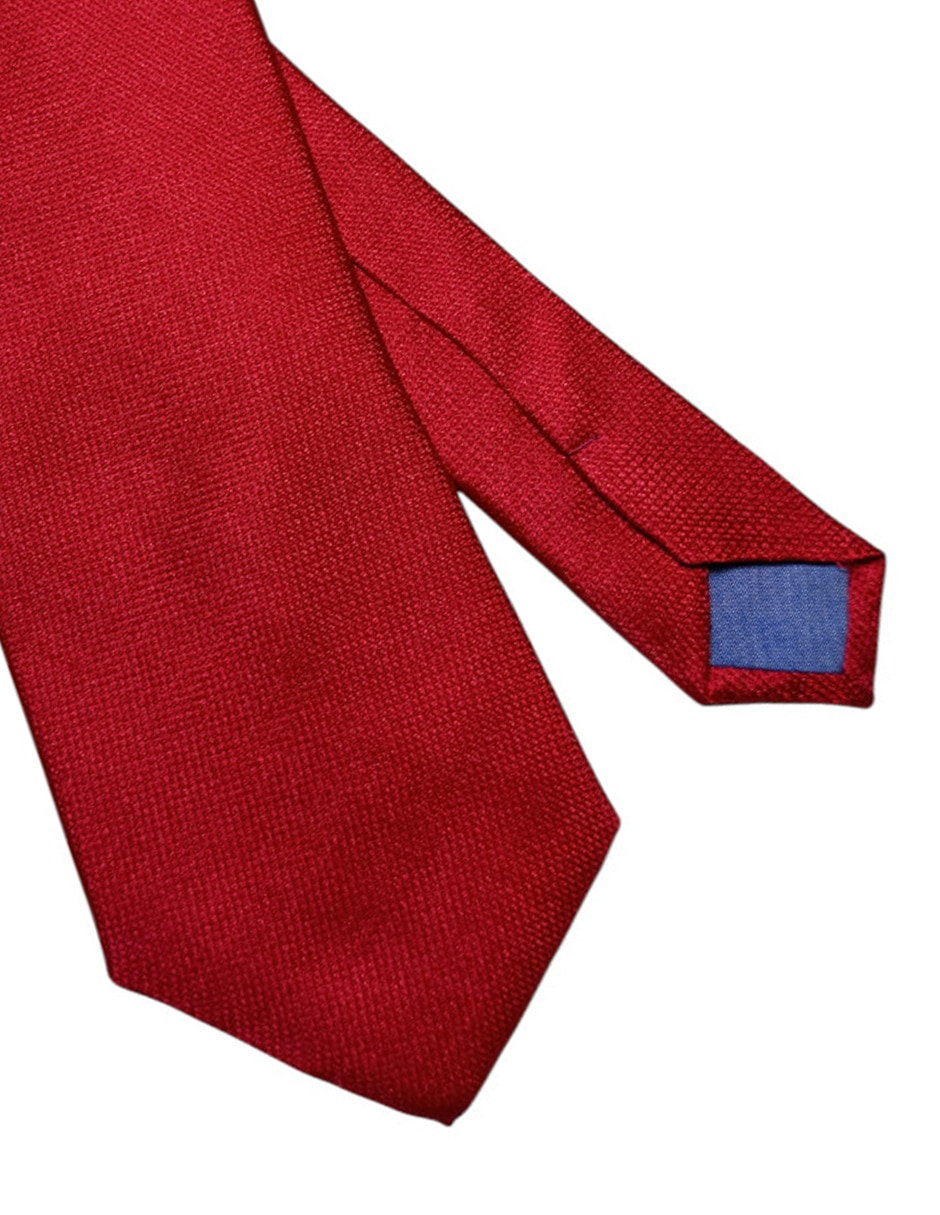 Corbata Puroego regular de seda estampada para hombre
