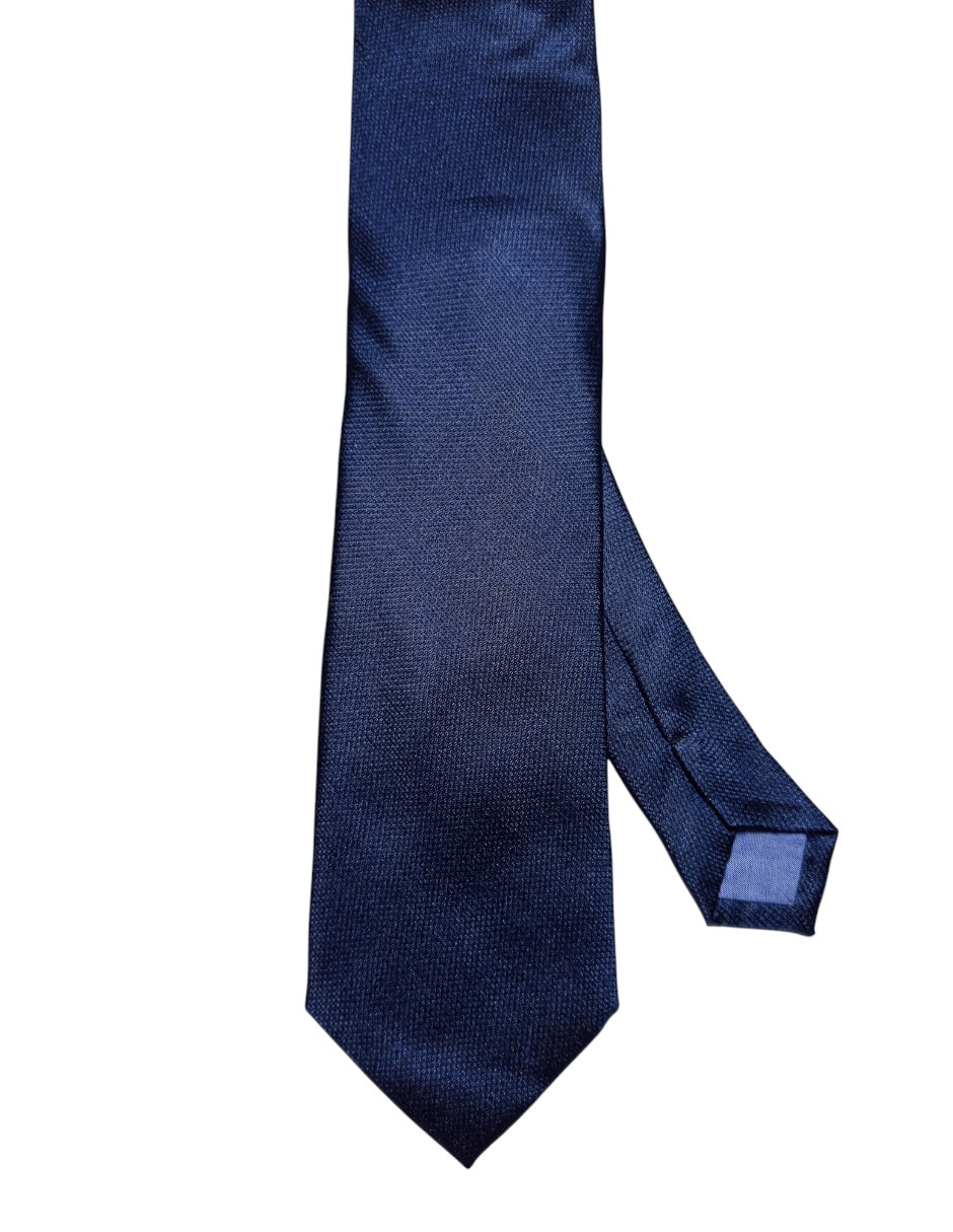 Corbata regular de seda estampada para hombre