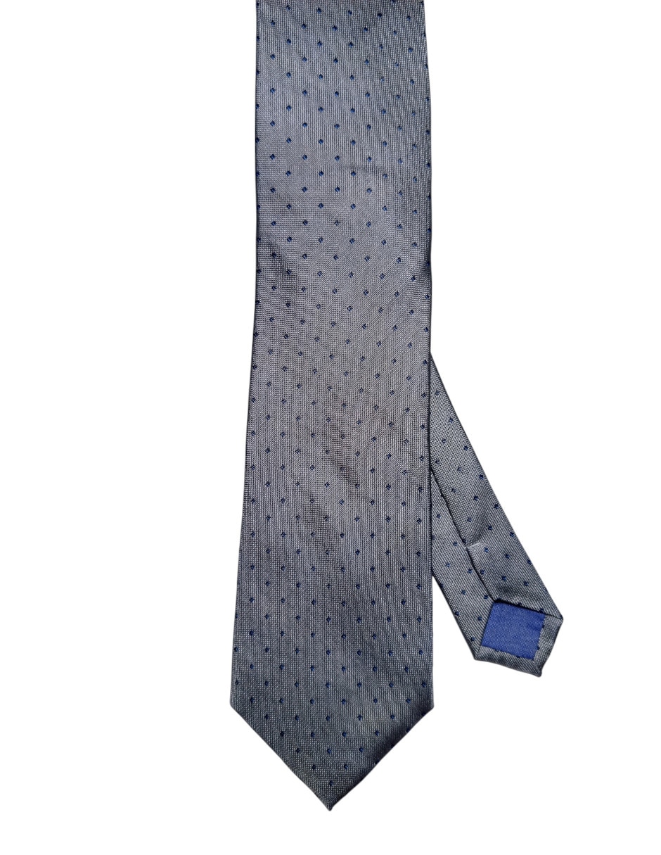 Corbata regular de seda estampada para hombre Corbata regular de seda estampada para hombre