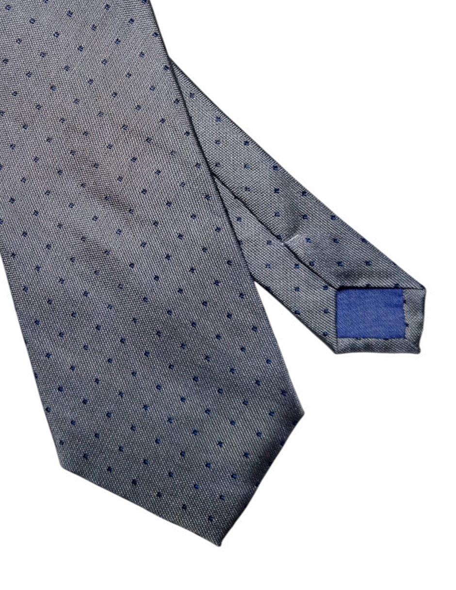Corbata regular de seda estampada para hombre 3