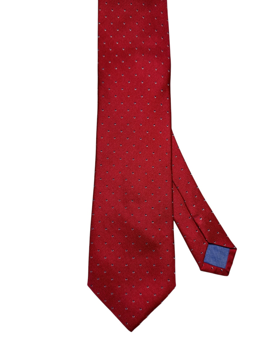 Corbata regular de seda estampada para hombre Corbata regular de seda estampada para hombre