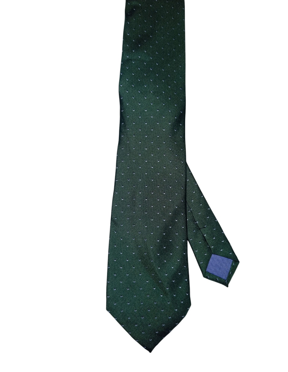 Imagen de producto Corbata Puroego regular de seda estampada para hombre