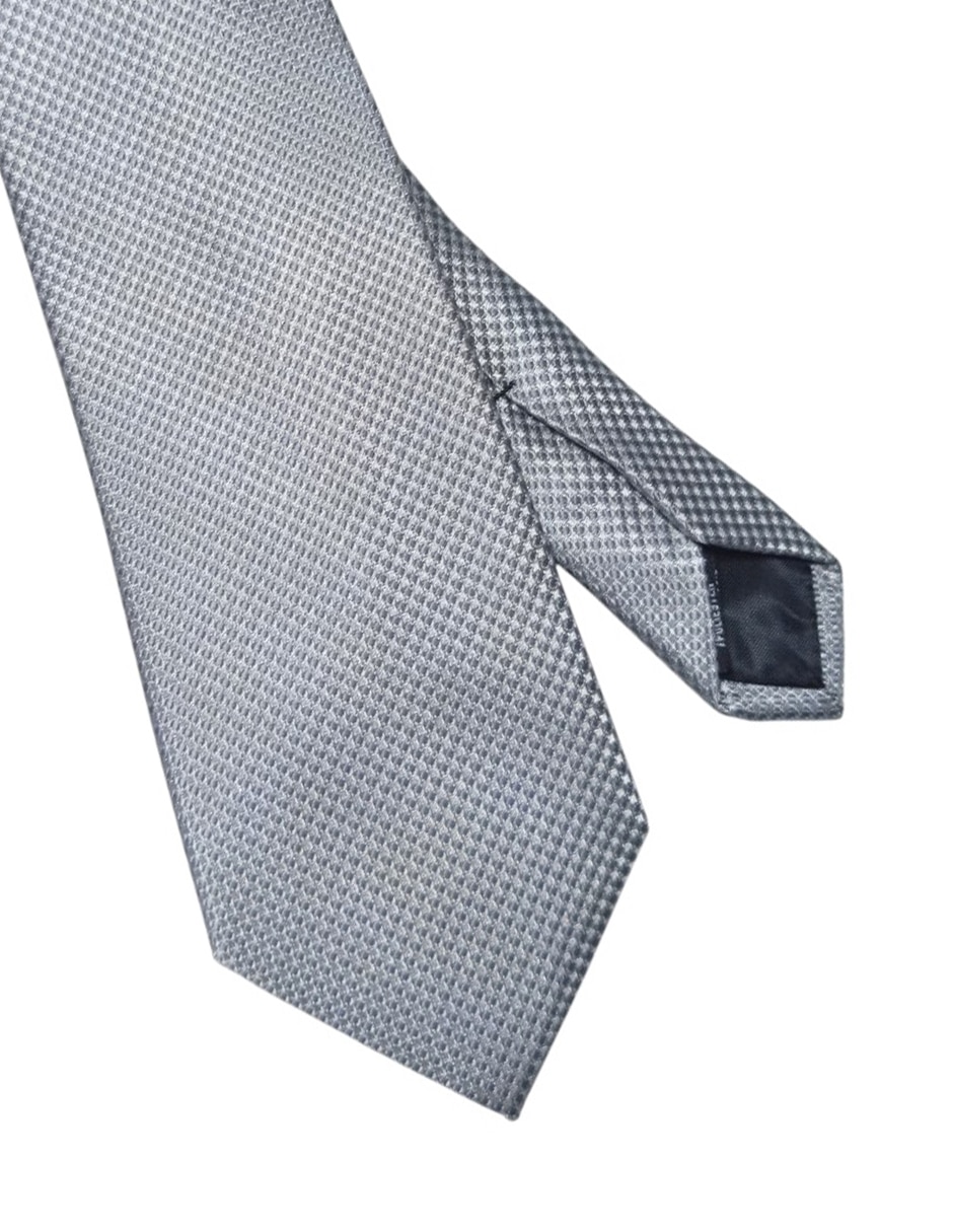 Corbata regular de seda estampado para hombre 3
