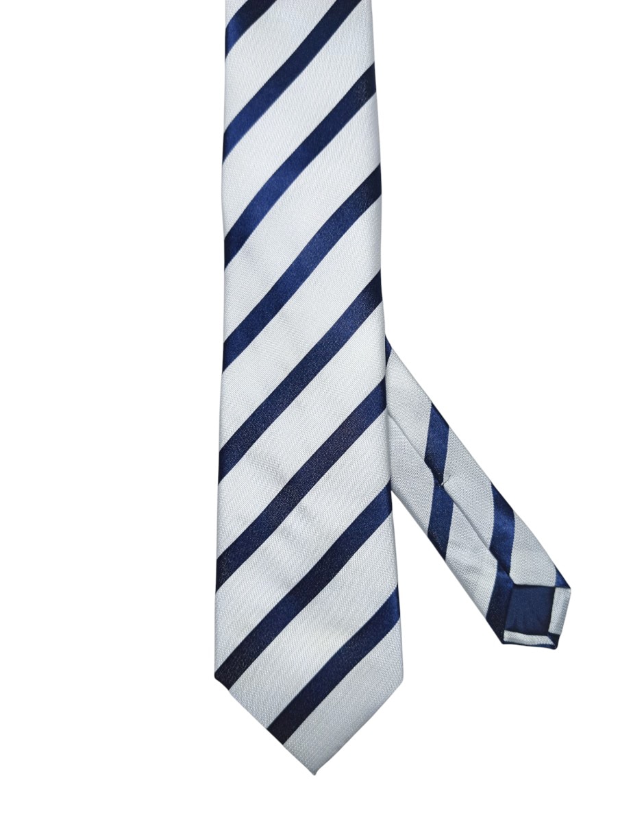 Corbata regular de seda estampado a rayas para hombre Corbata regular de seda estampado a rayas para hombre