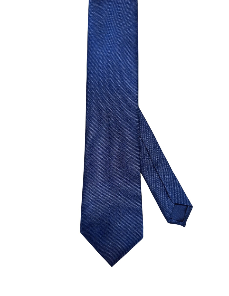 Corbata regular de seda para hombre