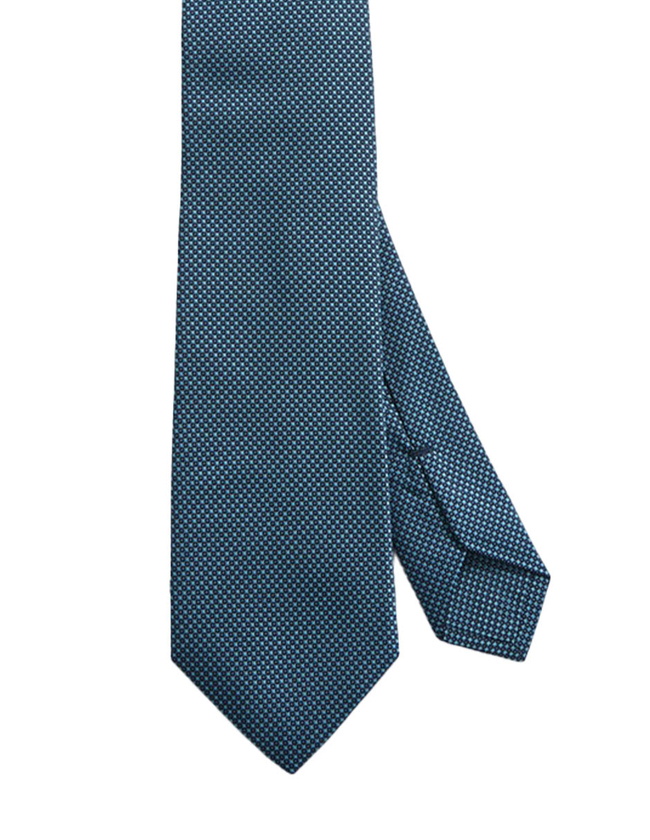 Corbata Scappino regular de seda a rayas para hombre