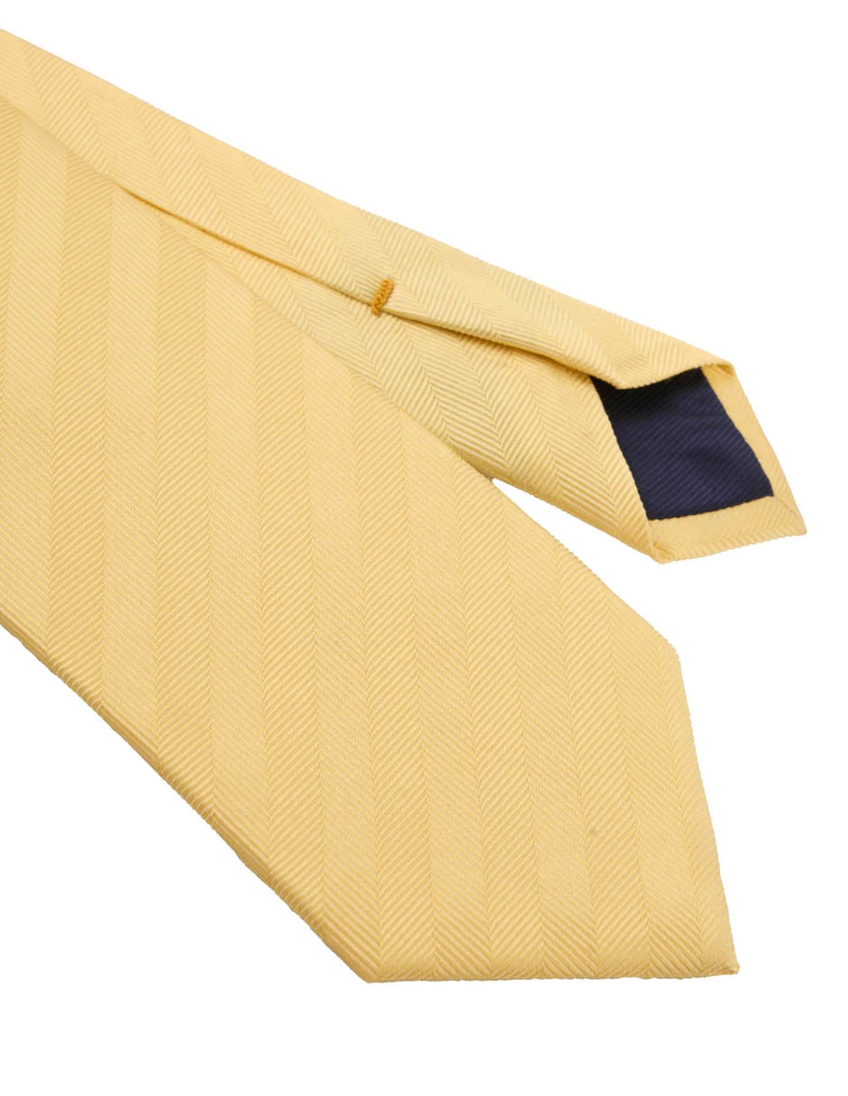 Corbata scappino regular de seda estampado a rayas para hombre