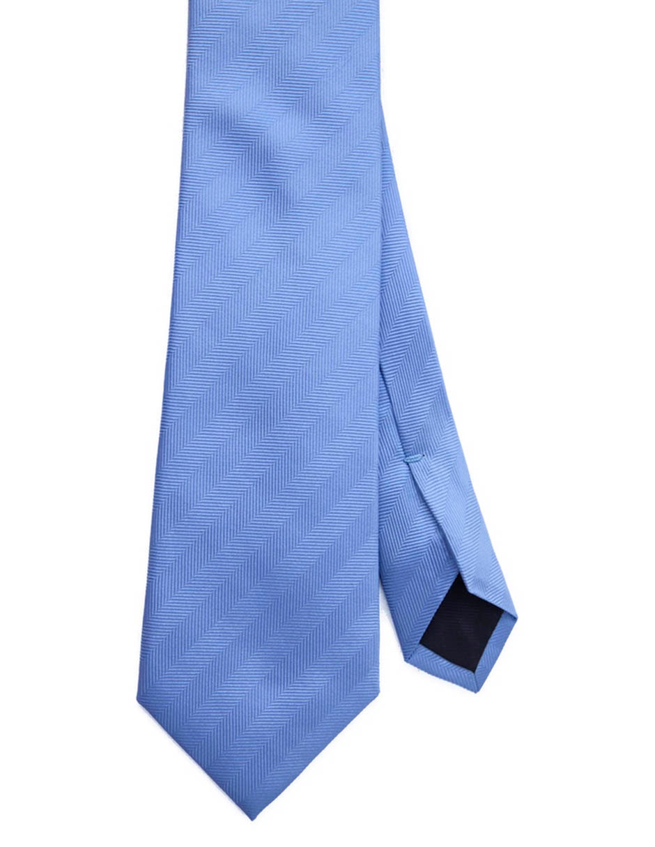 Corbata regular de seda estampado a rayas para hombre