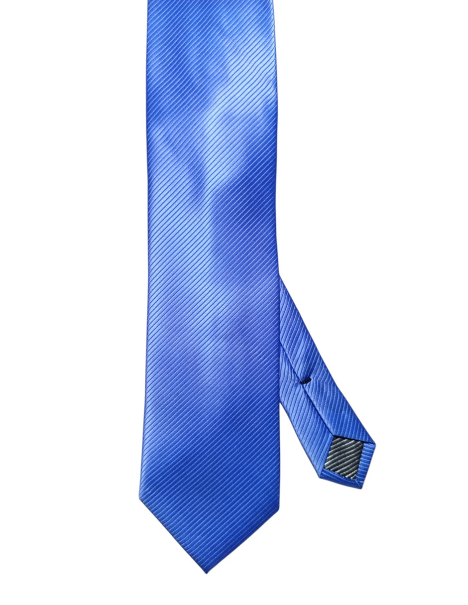 Corbata regular estampado a rayas para hombre