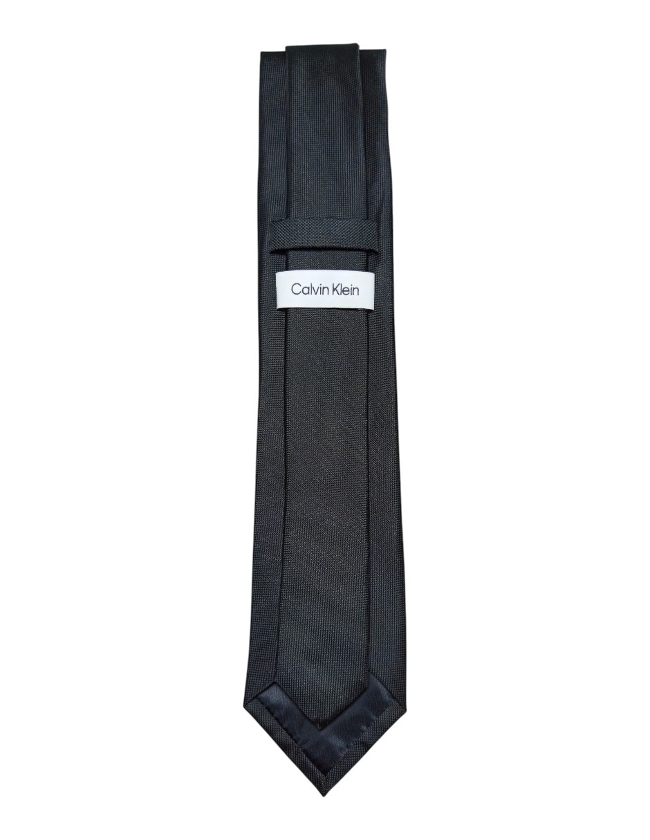 Corbata calvin klein regular de seda para hombre 3