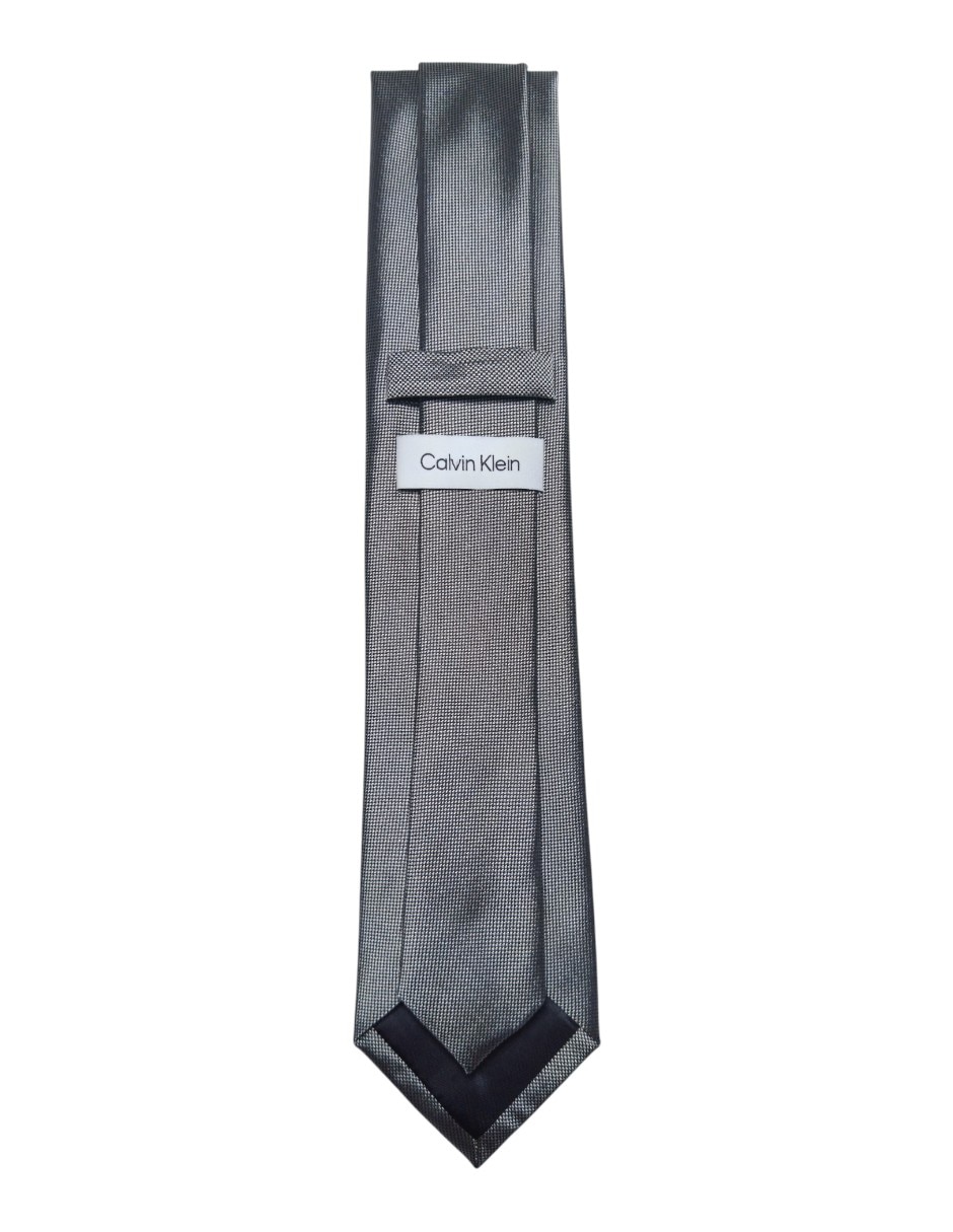 Corbata calvin klein regular de seda para hombre
