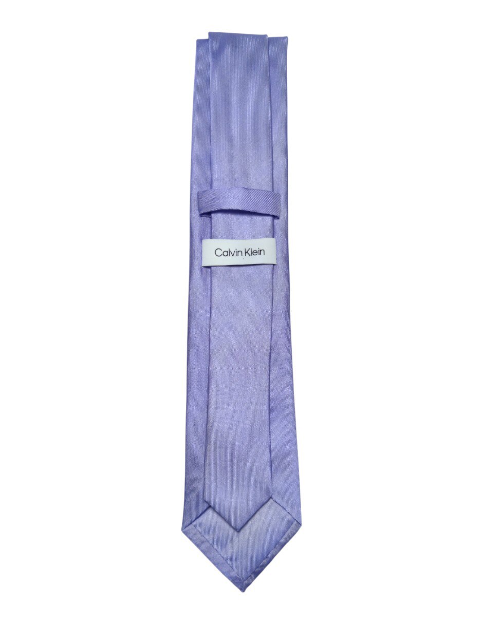 Corbata Calvin Klein regular de seda para hombre 3