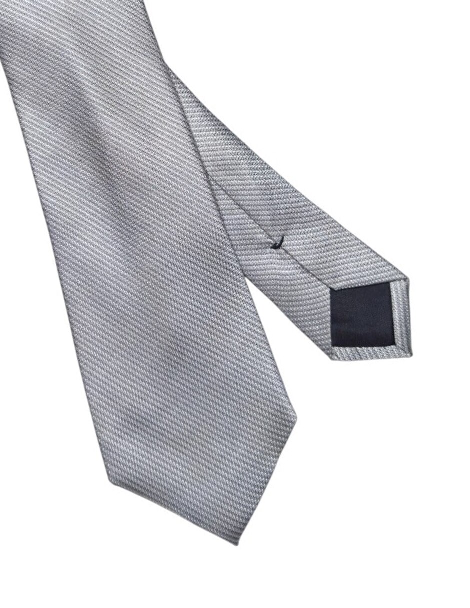 Corbata Calvin Klein regular de seda estampada para hombre 2