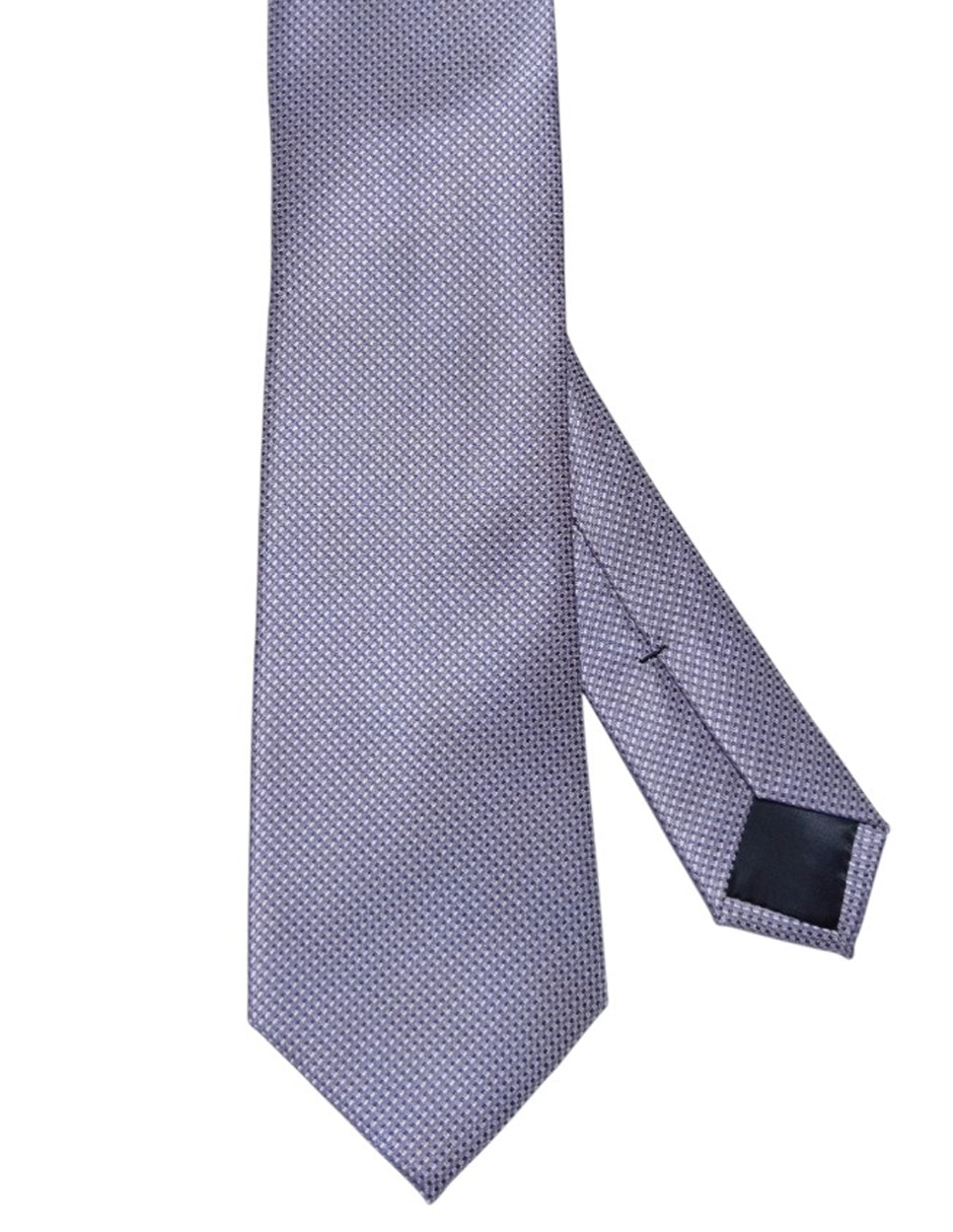 Corbata Calvin Klein regular de seda estampada para hombre 1