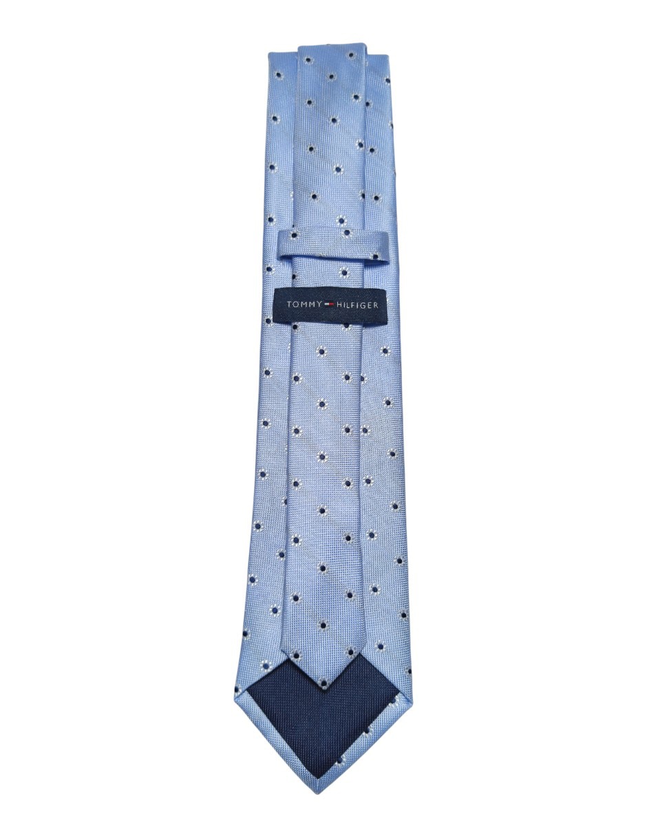Corbata Hilfiger regular de seda estampado floral para hombre 3