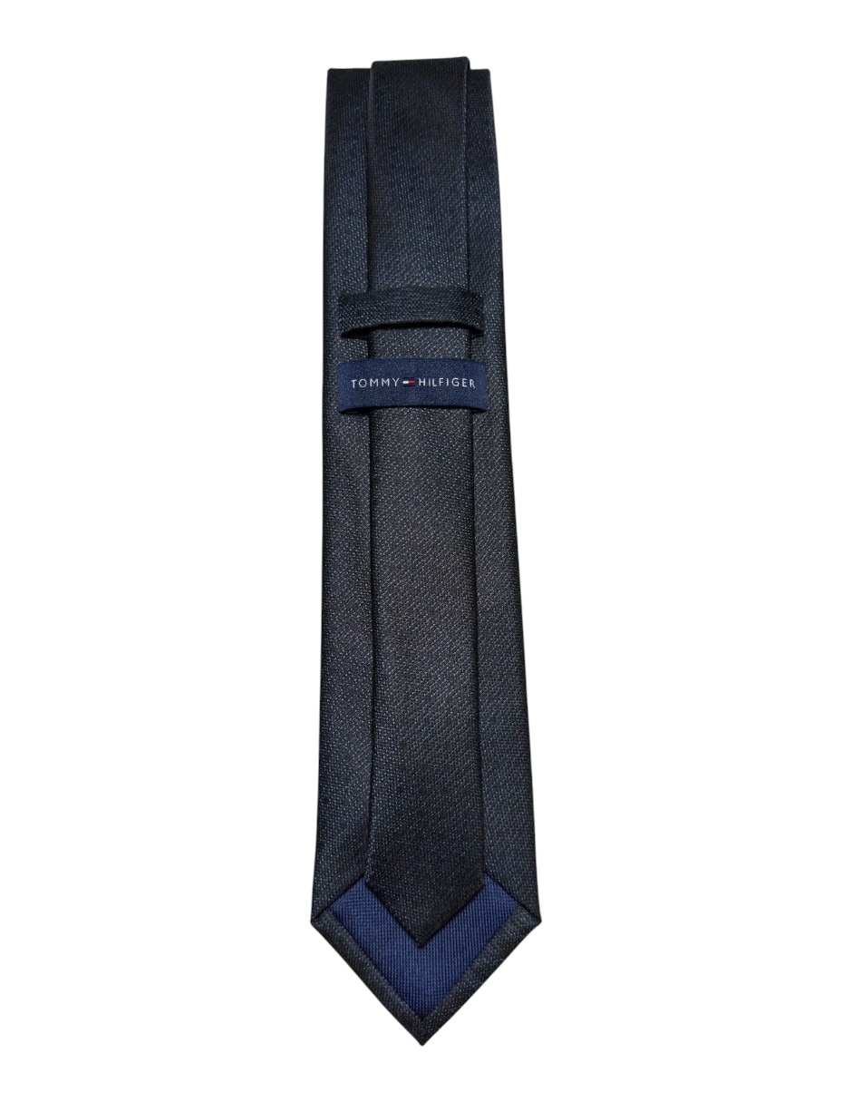 Corbata Hilfiger regular de seda estampada para hombre 3