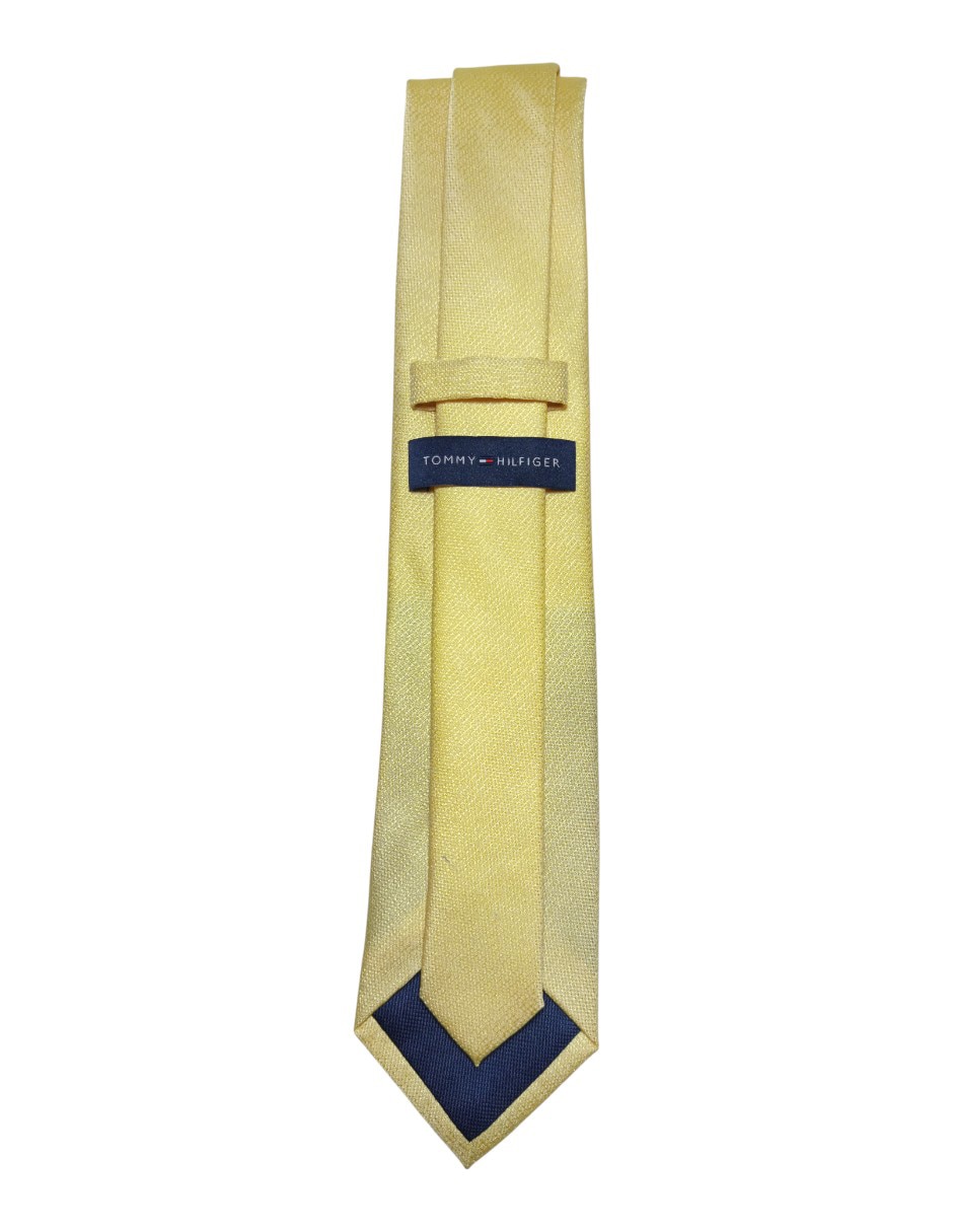 Corbata Tommy Hilfiger regular de seda estampada para hombre