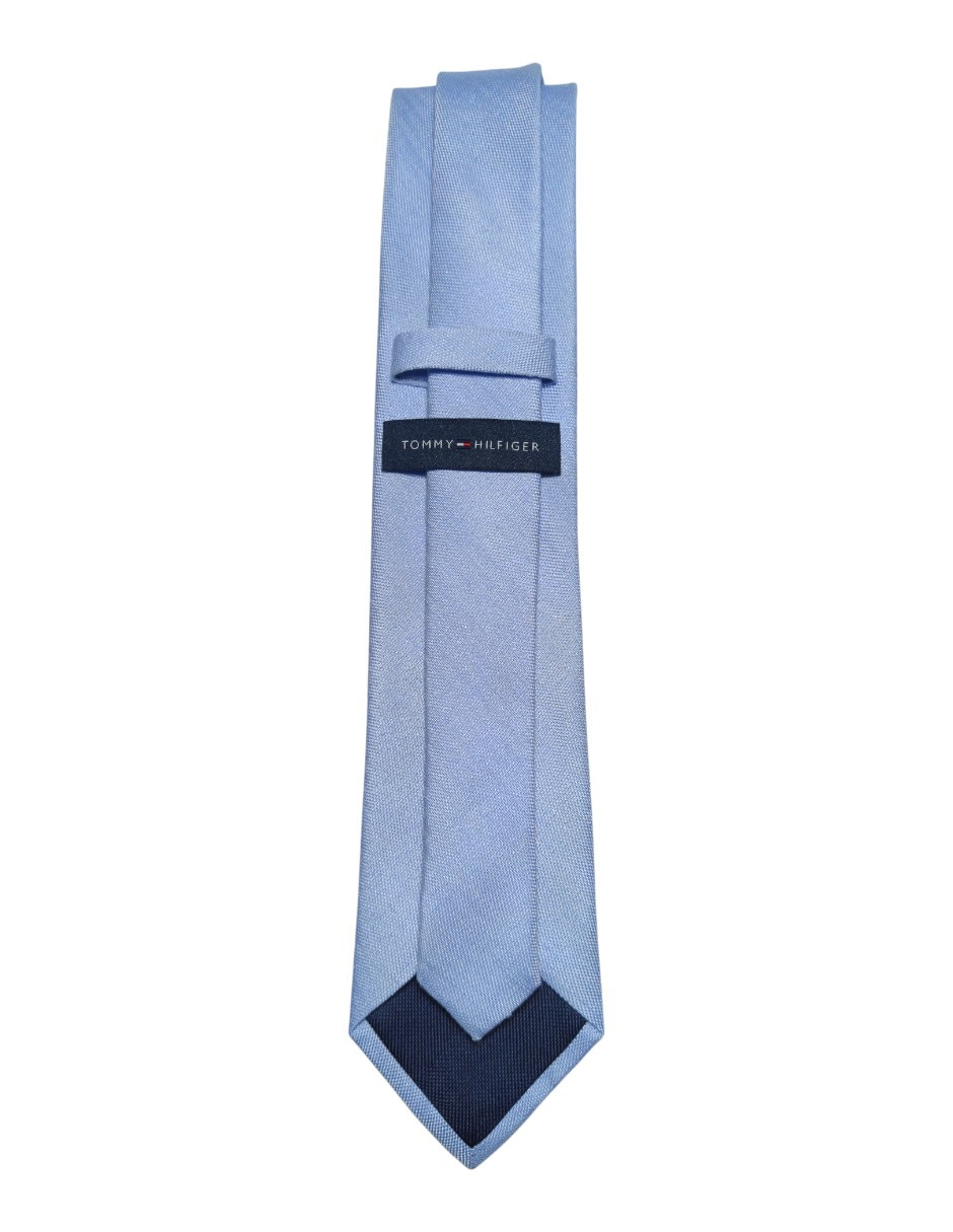 Corbata Hilfiger regular de seda para hombre 3
