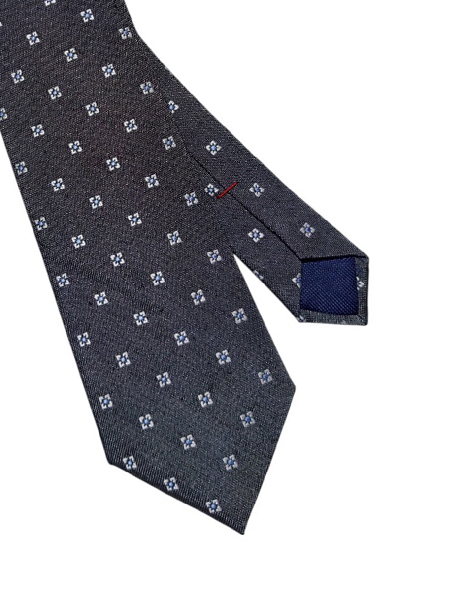 Corbata Hilfiger regular de seda estampado floral para hombre 2