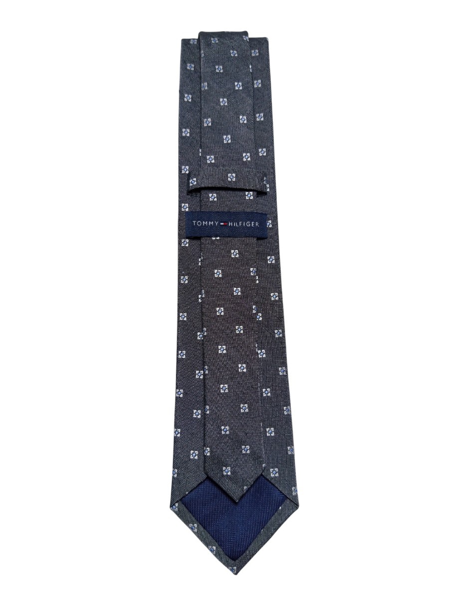 Corbata Hilfiger regular de seda estampado floral para hombre 3