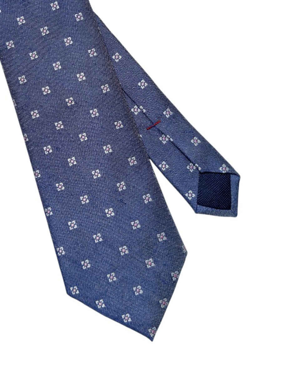 Corbata Tommy Hilfiger regular de seda estampado floral para hombre