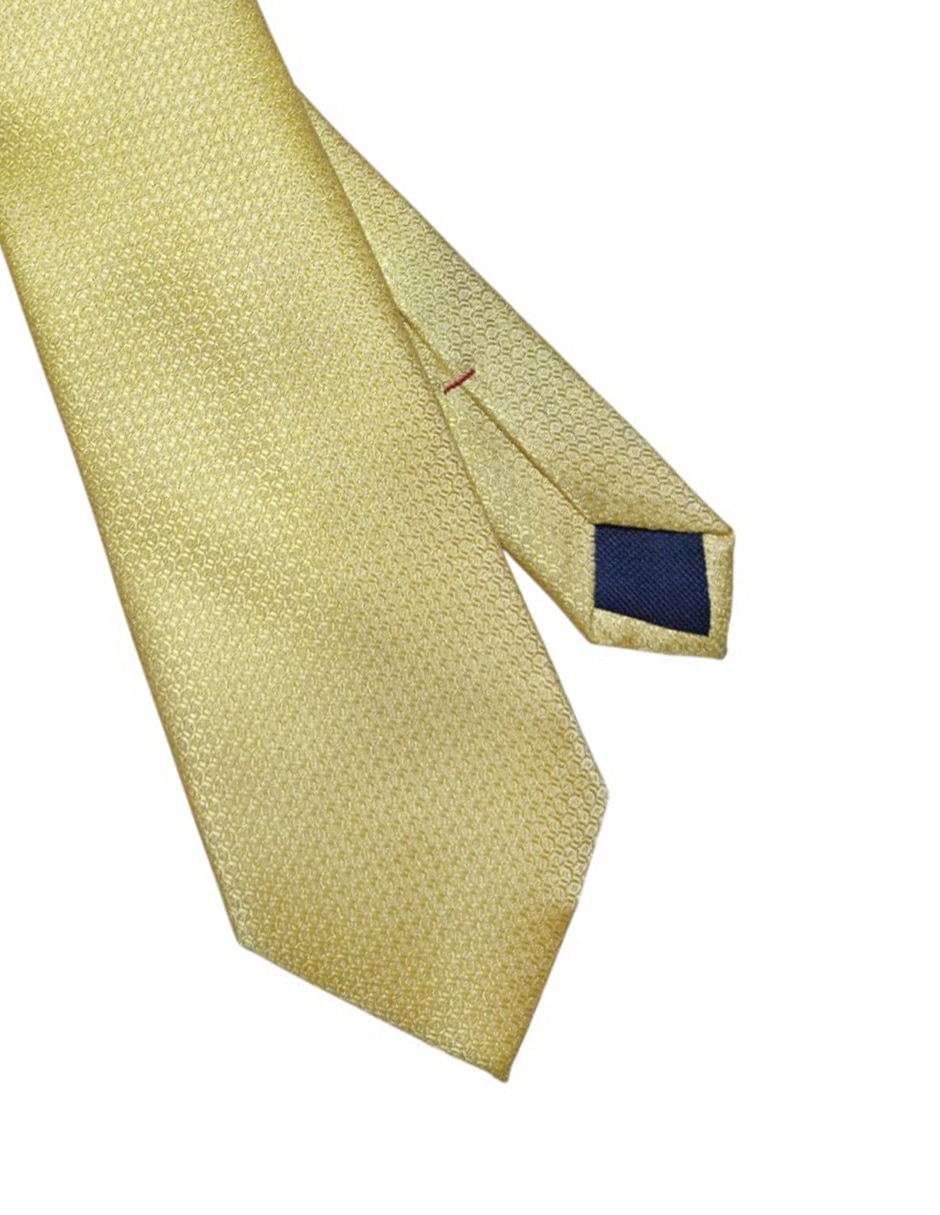 Corbata regular de seda estampado para hombre 2