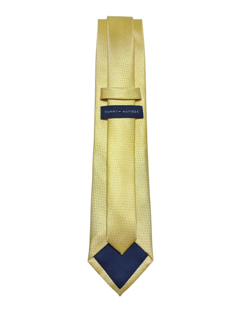 Corbata regular de seda estampado para hombre 3