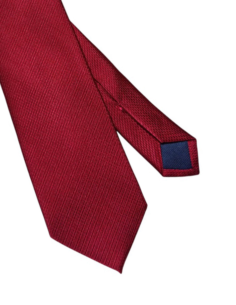 Corbata Hilfiger regular de seda estampada para hombre 2