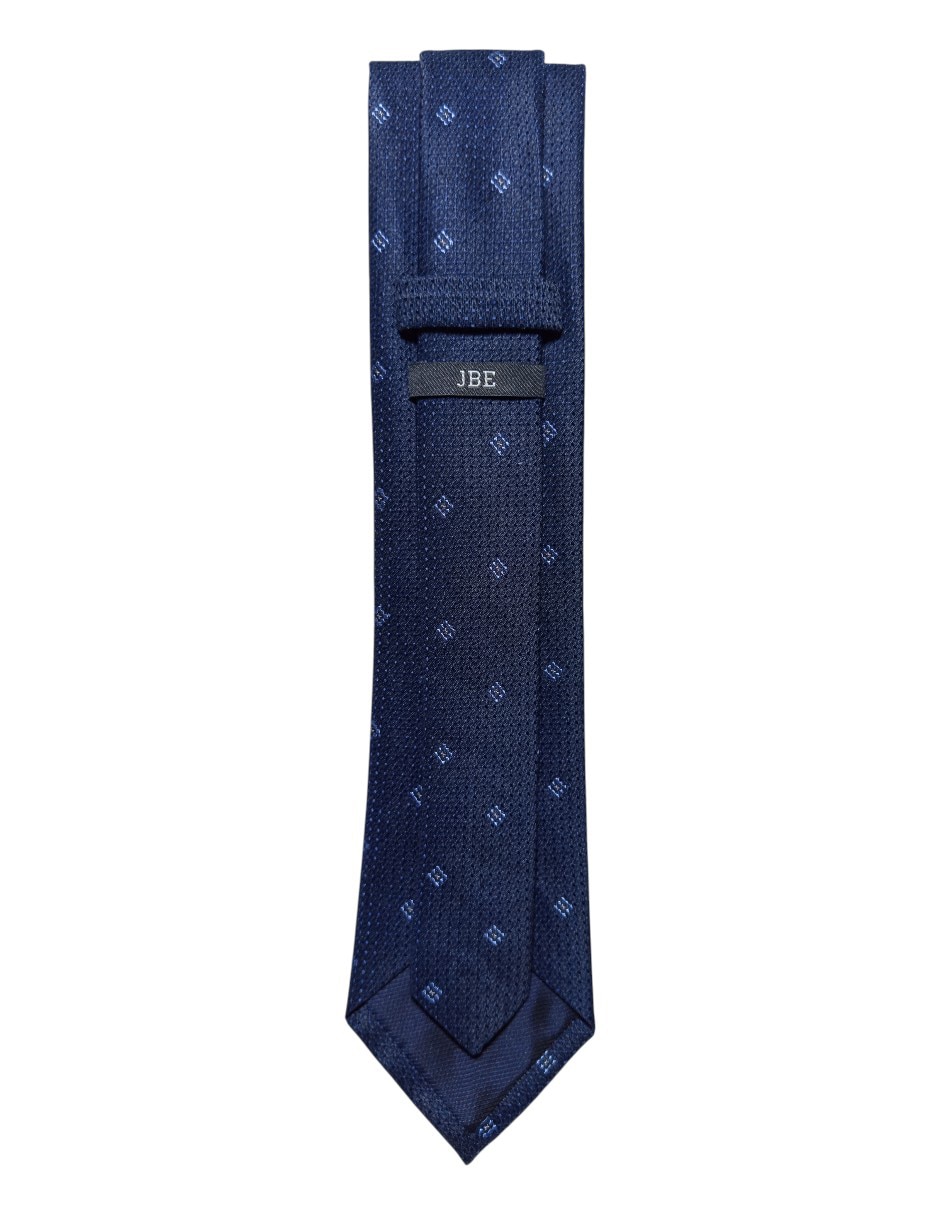 Corbata regular de seda estampado para hombre 2