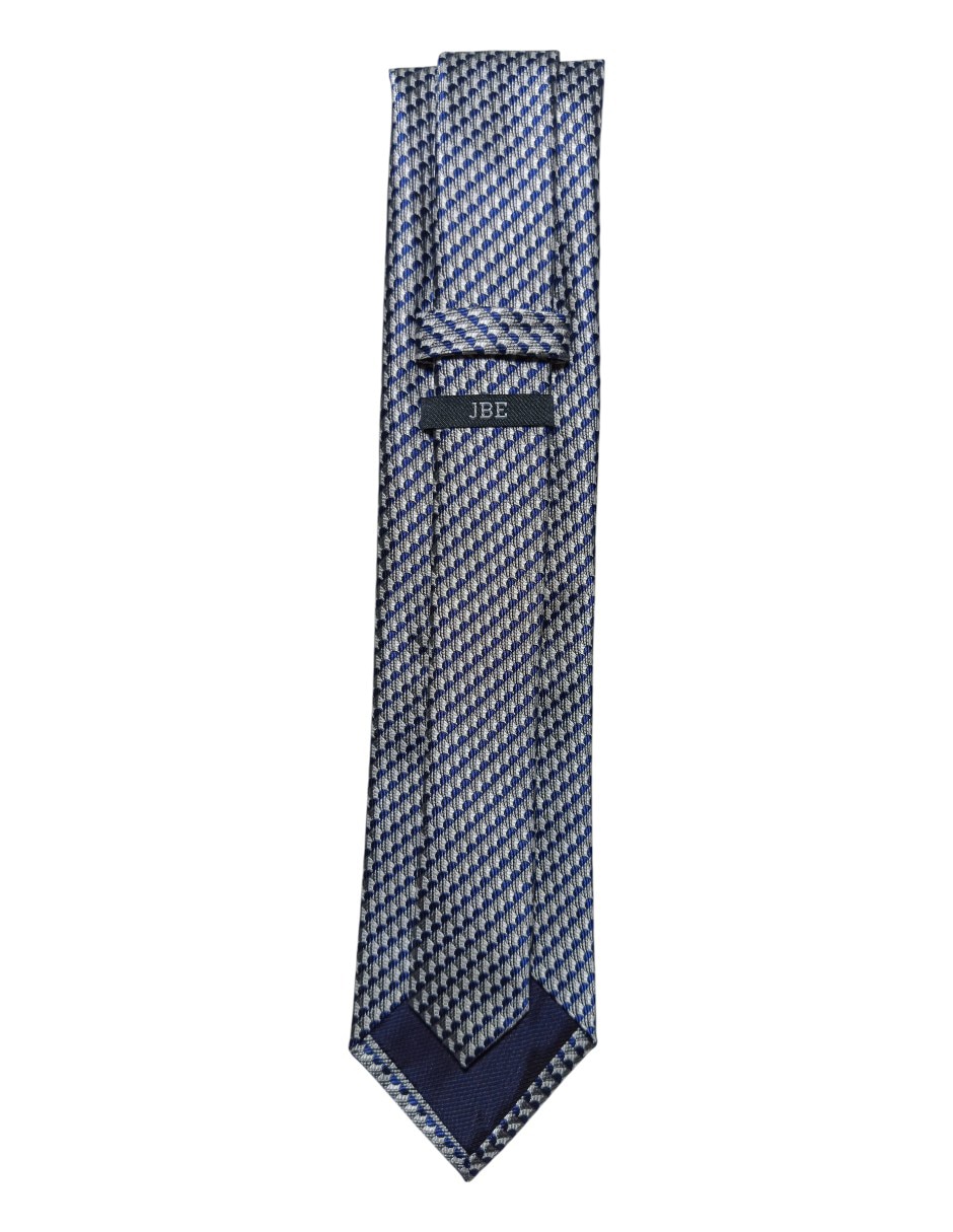 Corbata regular de seda estampado para hombre 2