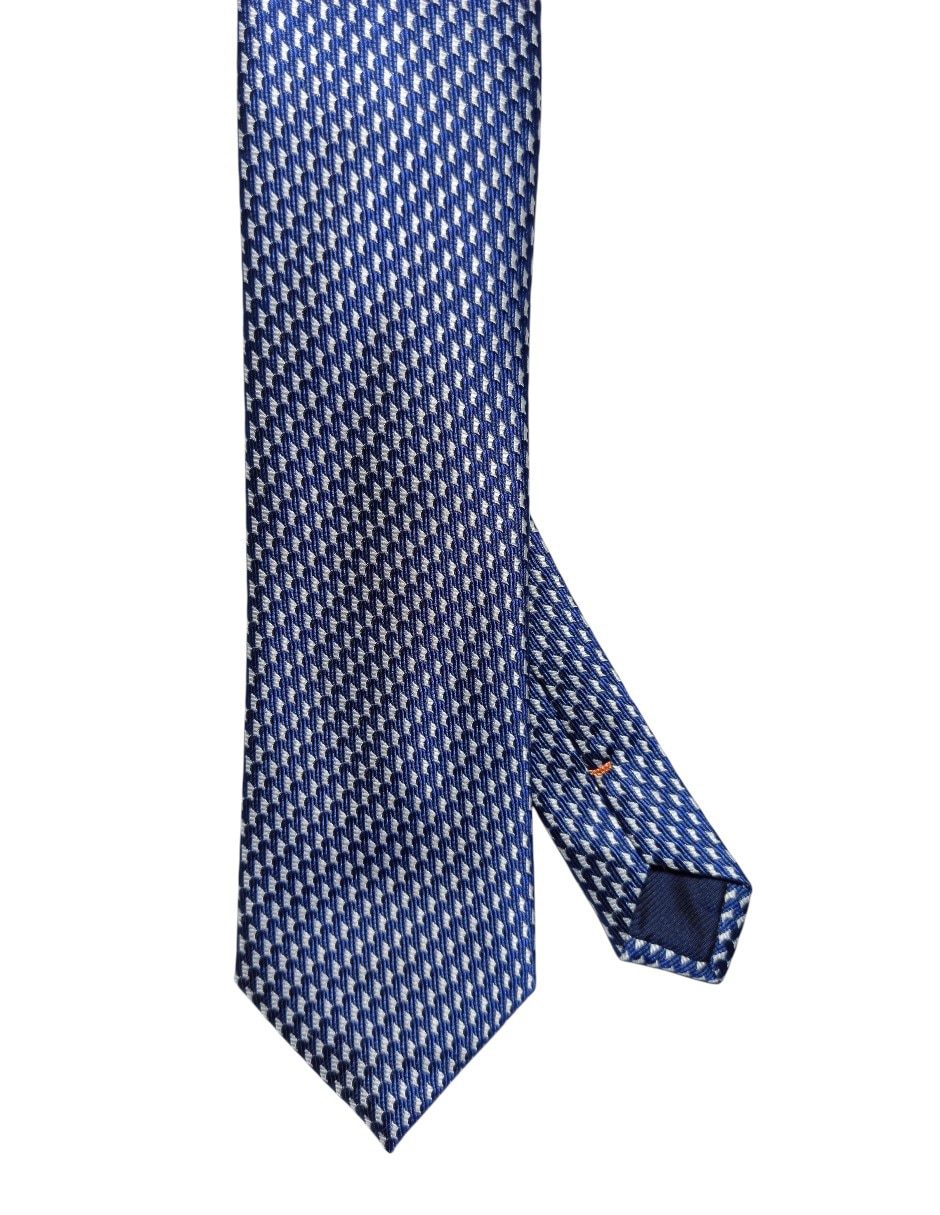 Corbata regular de seda estampado geométrico para hombre Corbata regular de seda estampado geométrico para hombre