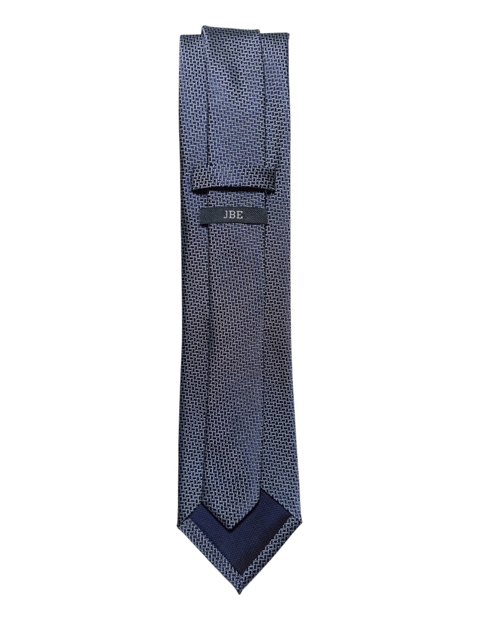 Corbata regular de seda estampado para hombre 2