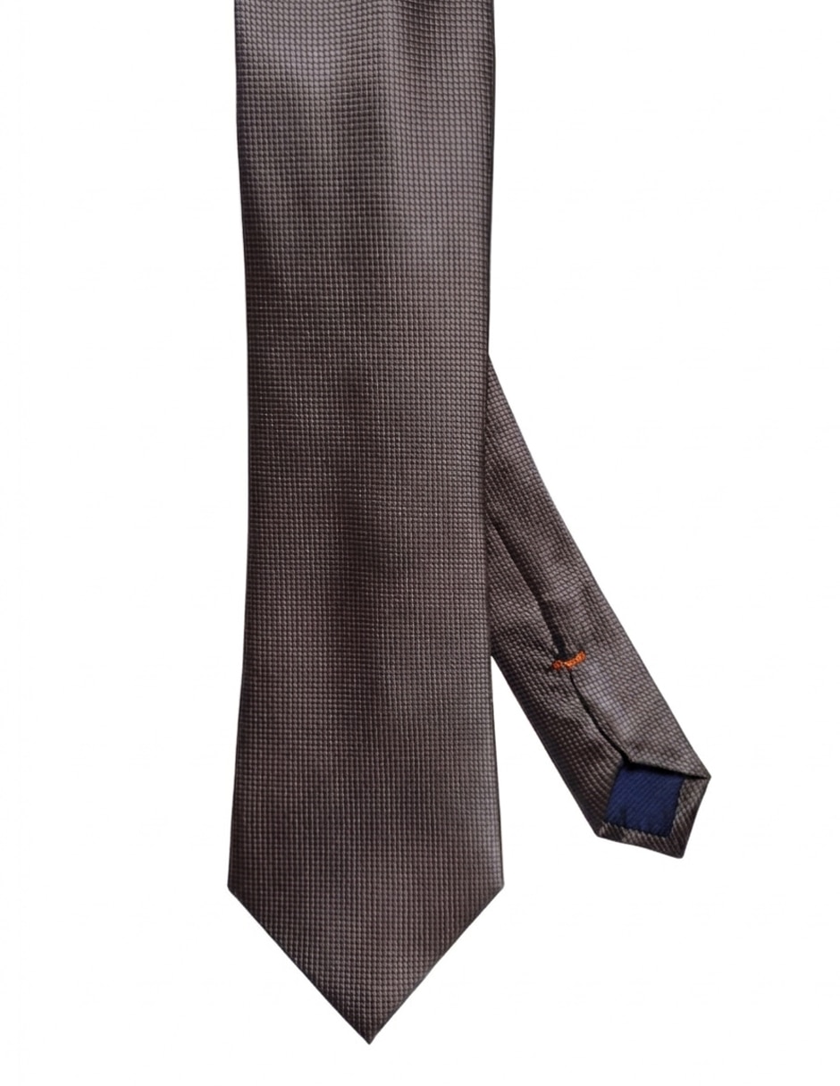 Corbata regular de seda para hombre