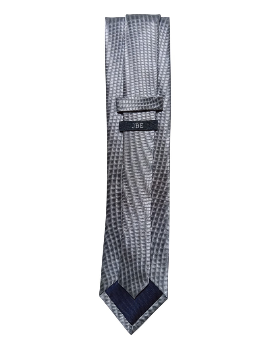 Corbata JBE regular de seda para hombre