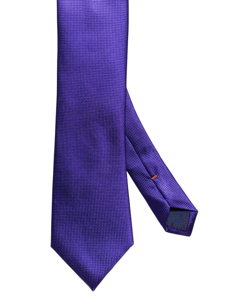 Corbata regular de seda para hombre