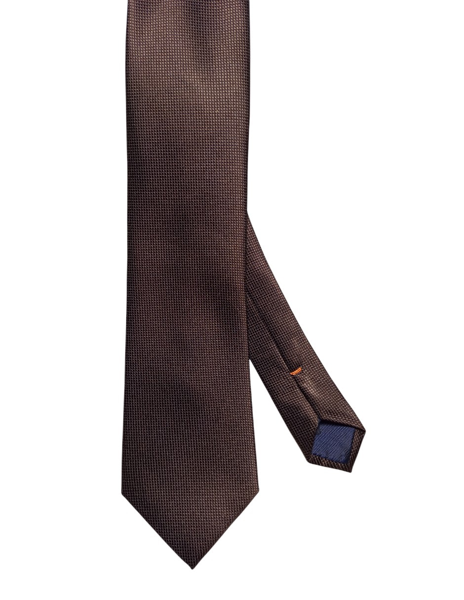 Corbata regular de seda para hombre