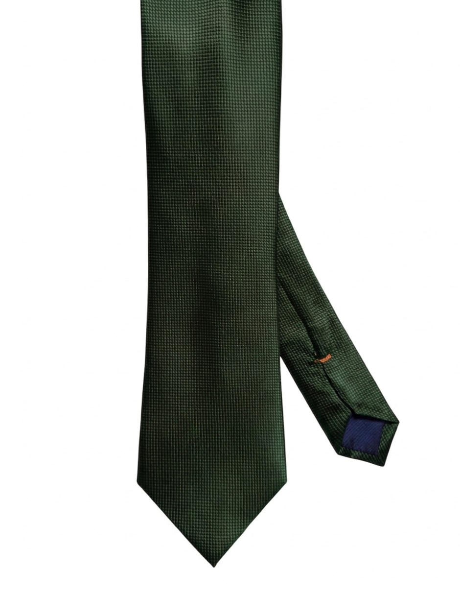 Corbata regular de seda para hombre