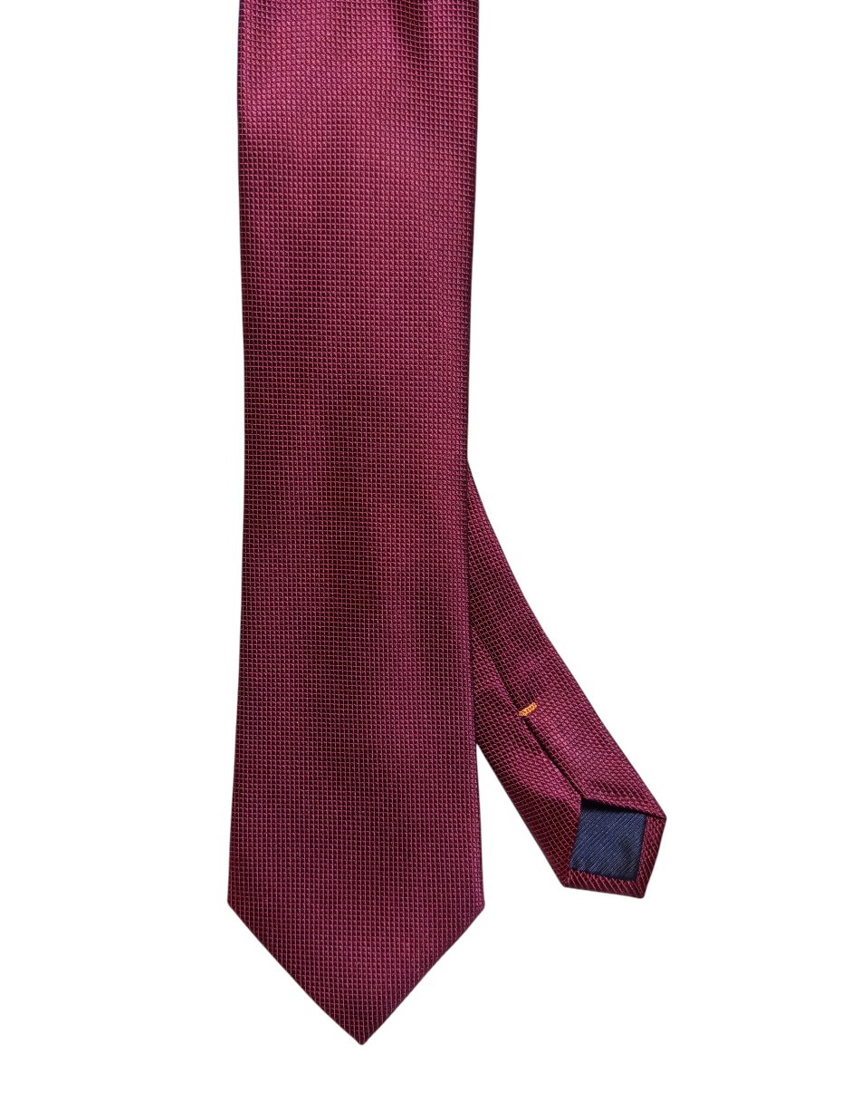 Corbata regular de seda para hombre