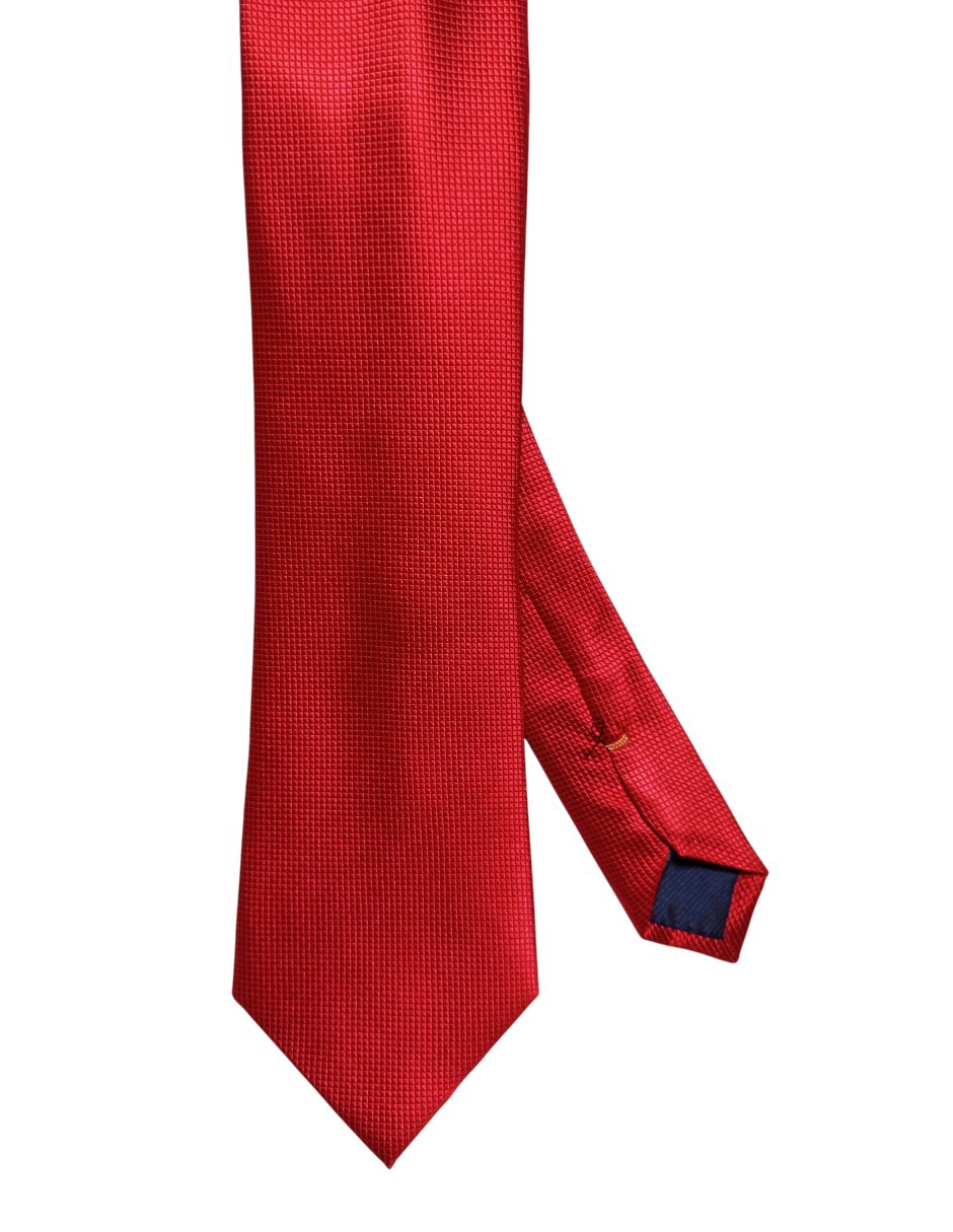 Corbata regular de seda para hombre