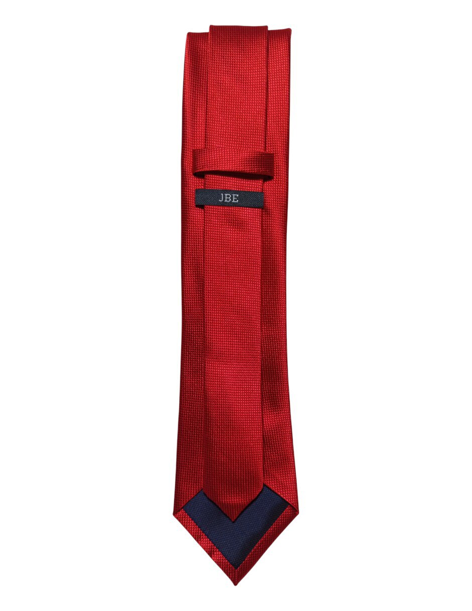 Corbata regular de seda para hombre 2