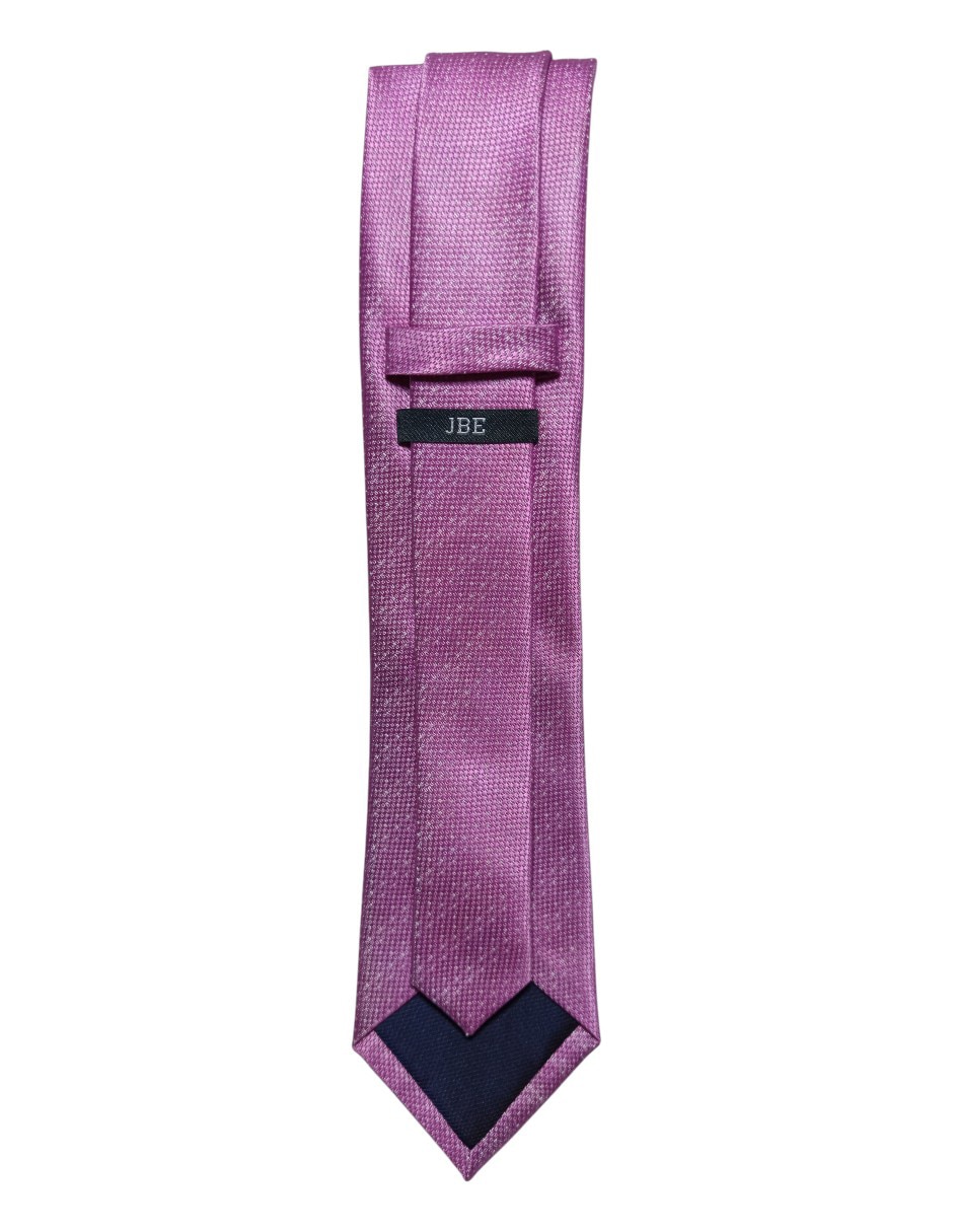 Corbata regular de seda estampado para hombre 3