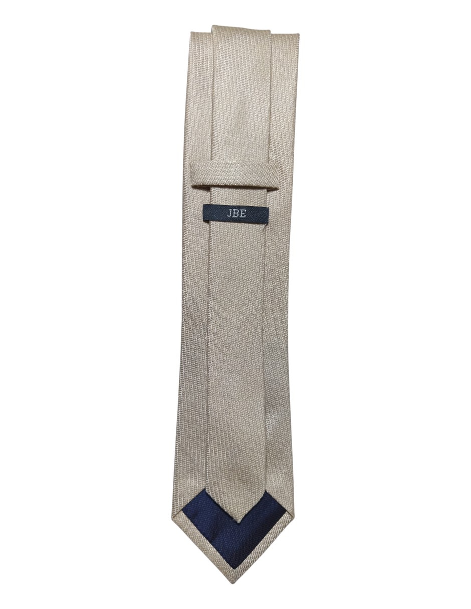 Corbata regular de seda para hombre 4